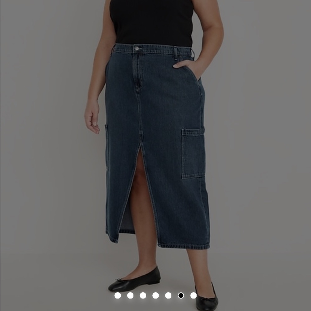 NWT Cargo Maxi Skirt